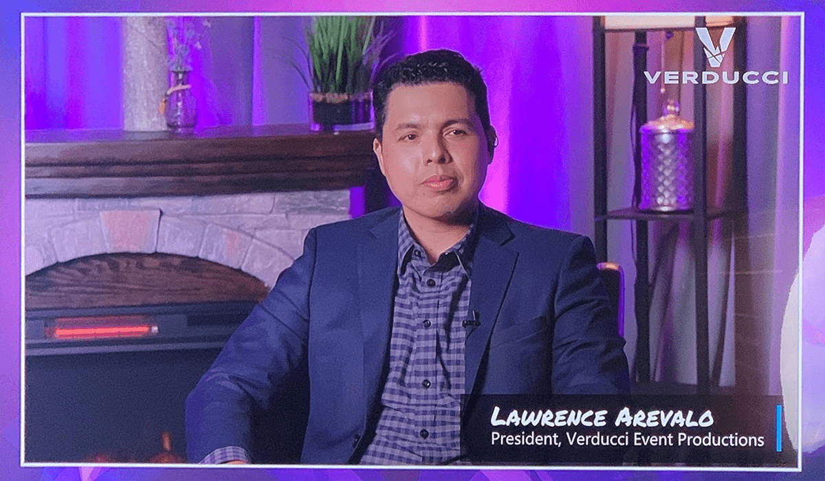 Lawrence Arevalo, President of Verducci Event Productions