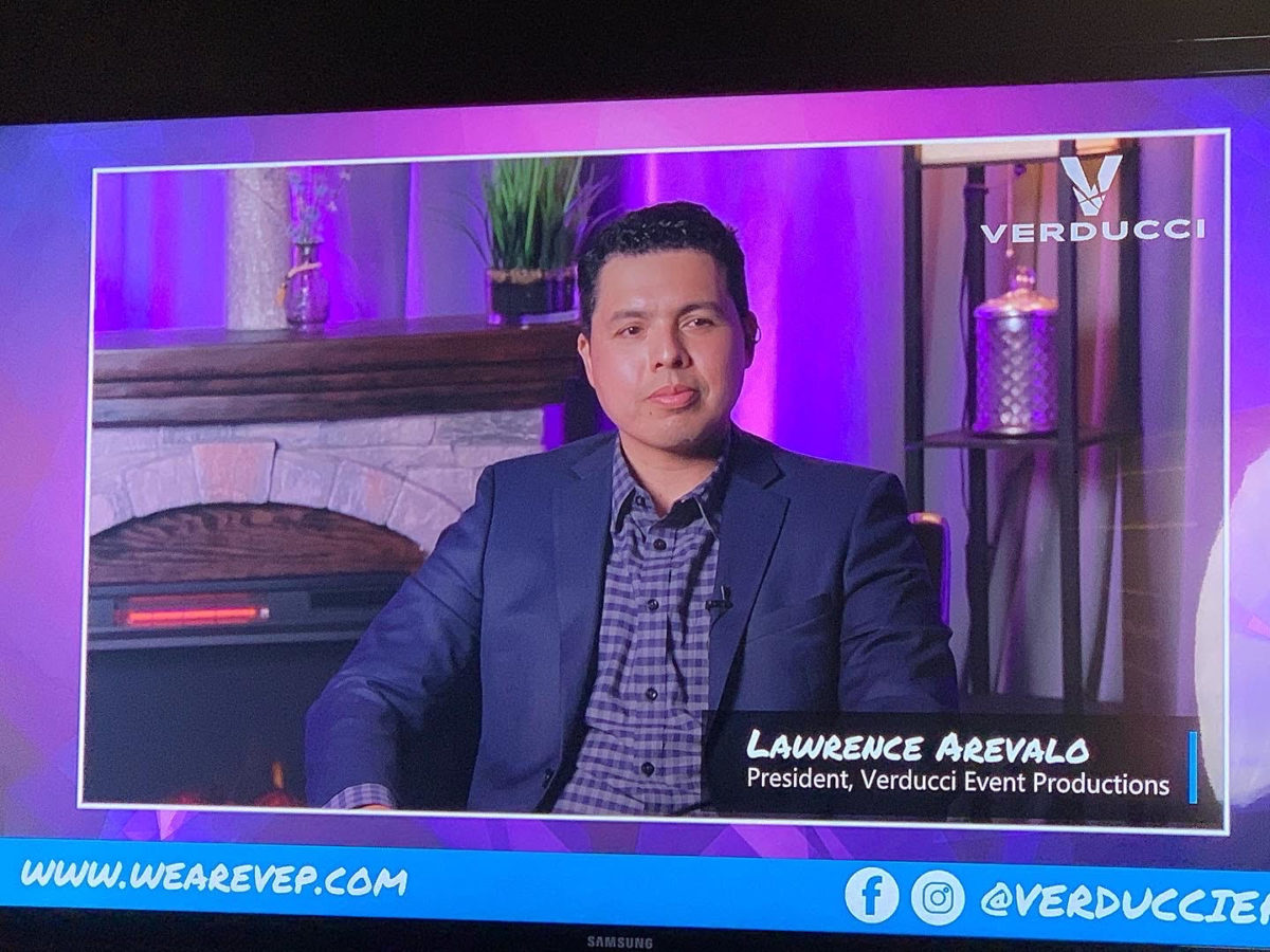 Lawrence Arevalo, President of Verducci Event Production
