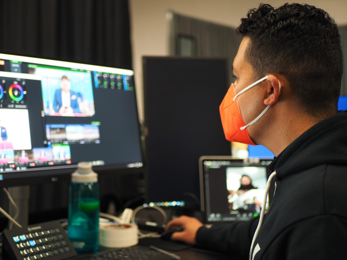 Behind the scenes of tech for virtual meeting and conference
